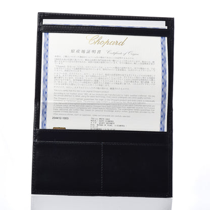 Chopard 18K White Gold Diamond Pave Bezel Mother of Pearl 20mm Happy Eight Quartz Watch 7 of 7
