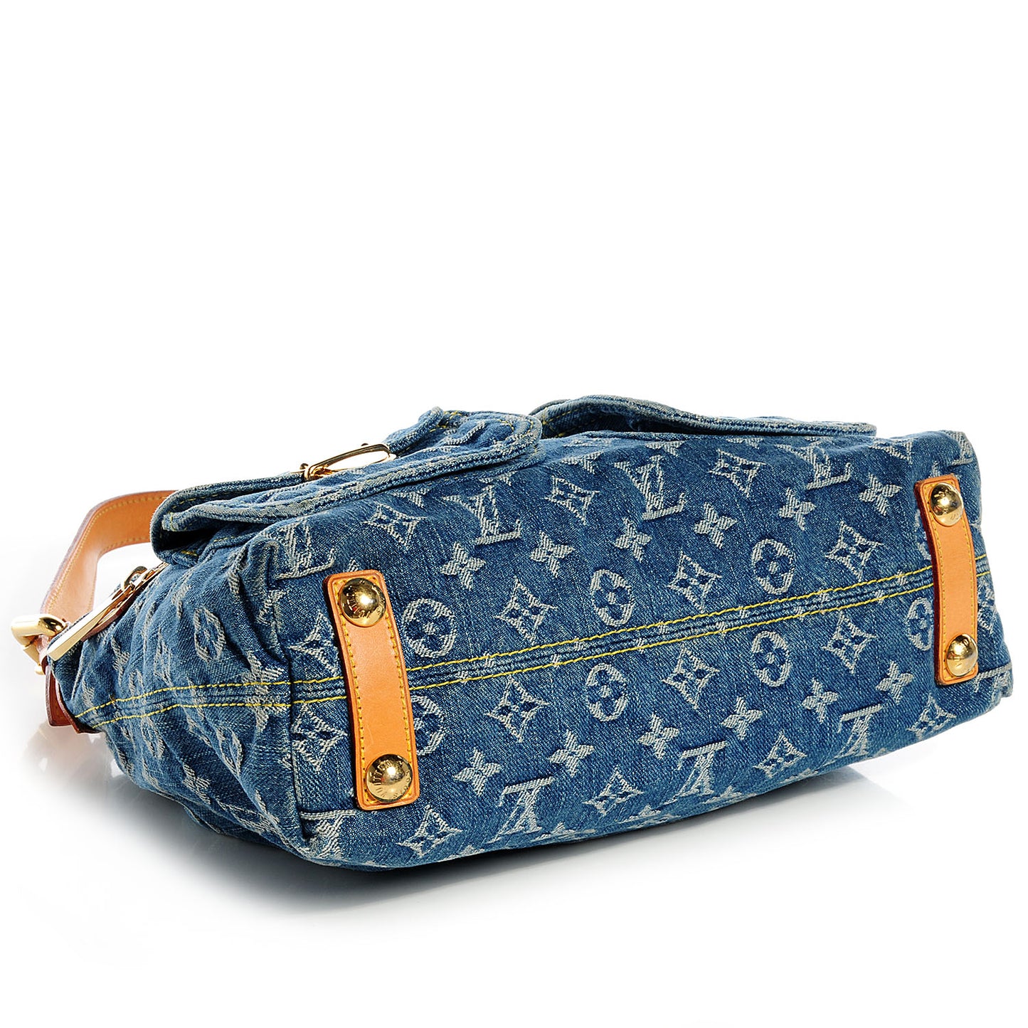 Monogram Denim Baggy PM Blue