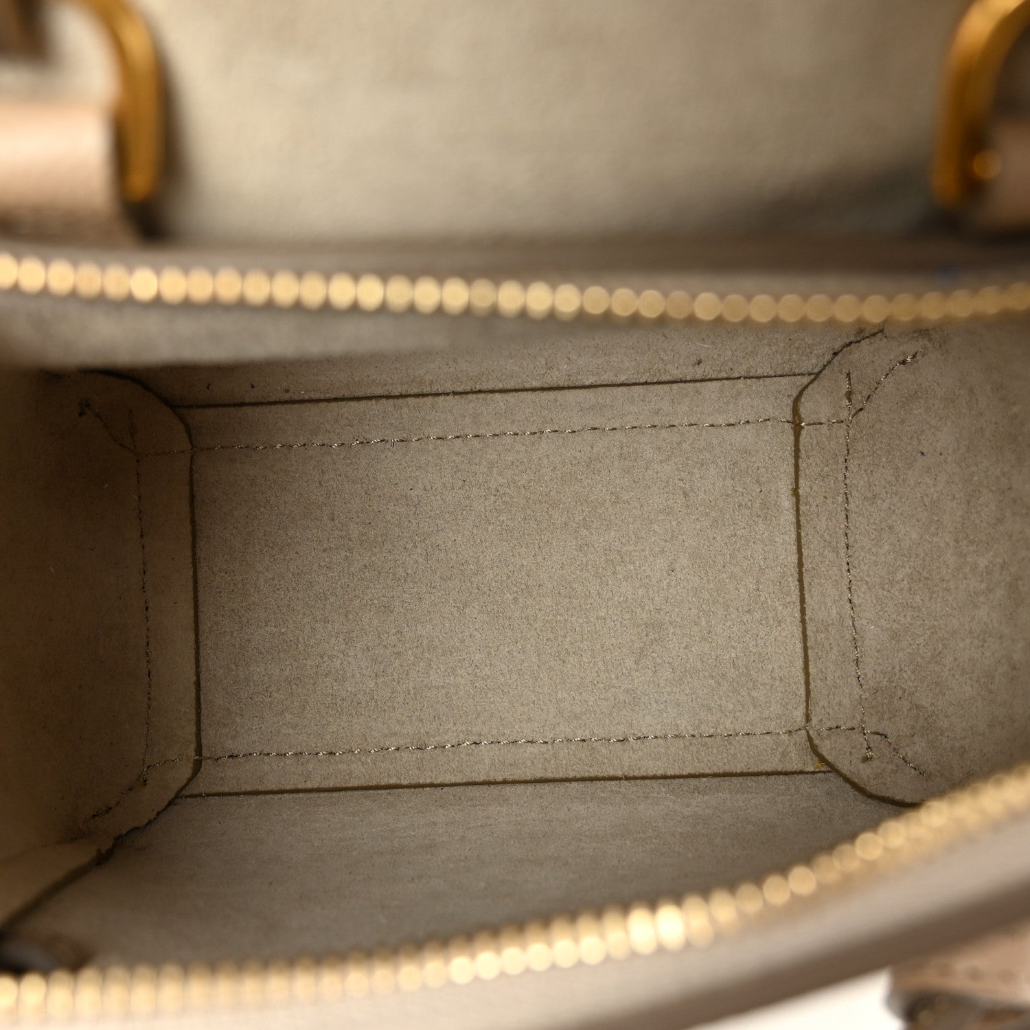 Celine Grained Calfskin Pico Belt Bag Light Taupe 5 of 10