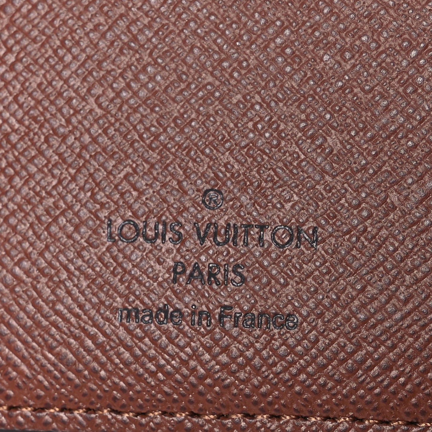 Monogram Pocket Agenda Cover