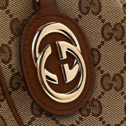 Gucci Monogram Large Sukey Tote Brown 15 of 15