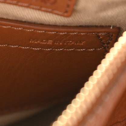 Chloe Shiny Small Grain Calfskin Mini Marcie Multi Fringe Satchel Tan 7 of 11