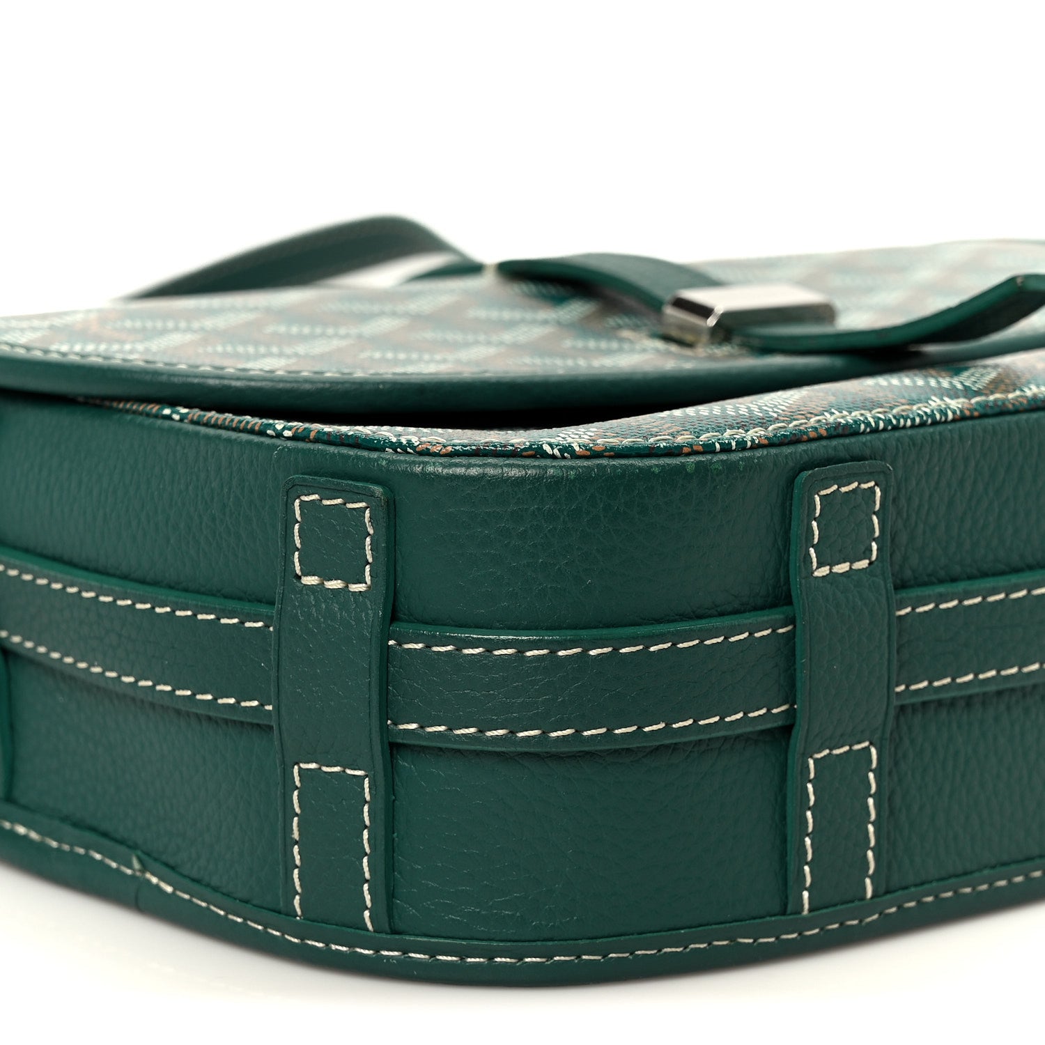 Goyard Goyardine Belvedere II PM Messenger Bag Green 9 of 10