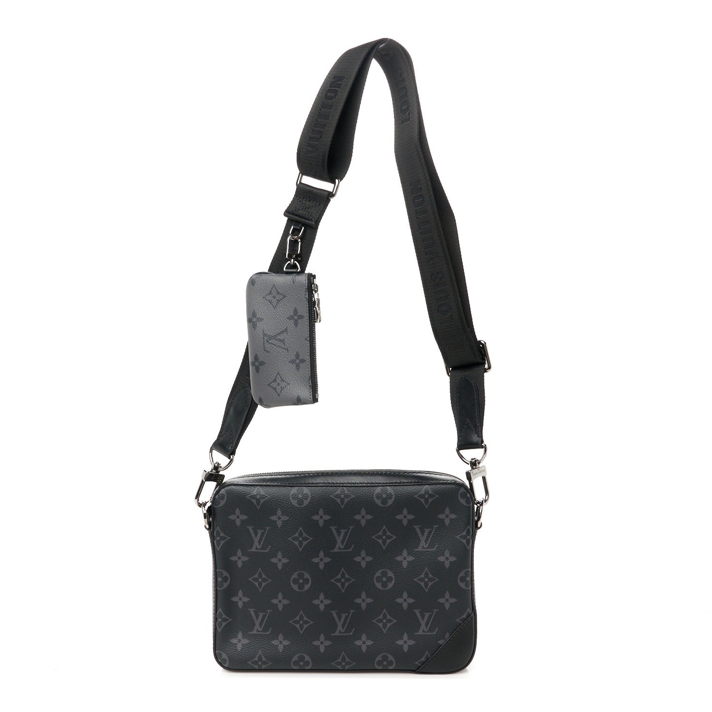 Reverse Monogram Eclipse Trio Messenger Large Pochette
