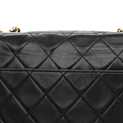 Chanel Lambskin Quilted Medium Mademoiselle Single Flap Black 13 of 13