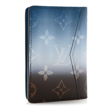 Louis Vuitton Monogram Pigment Pocket Organizer Blue 3 of 6