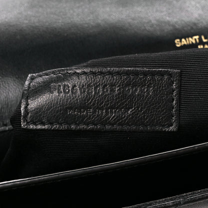 Saint Laurent Lambskin Quilted Mini Gaby Satchel Black 8 of 11