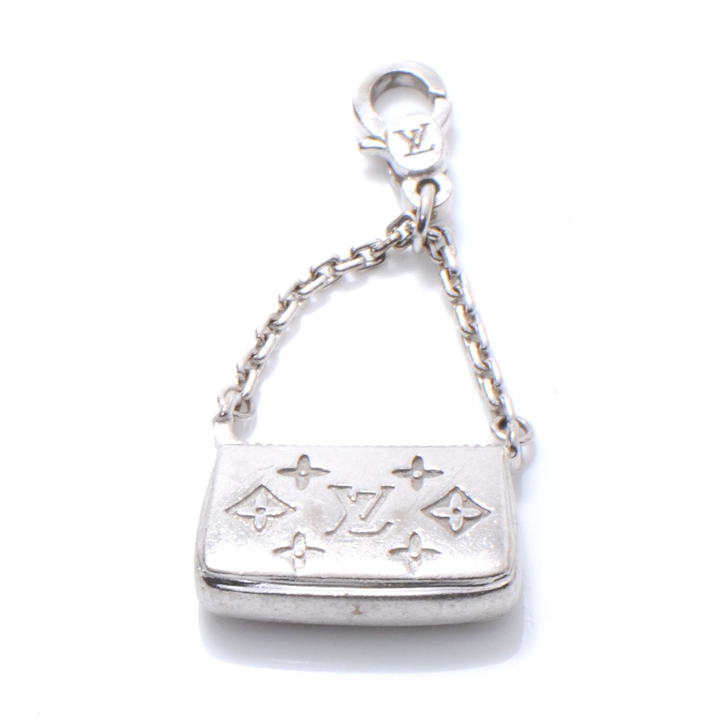 18K White Gold Pochette Charm