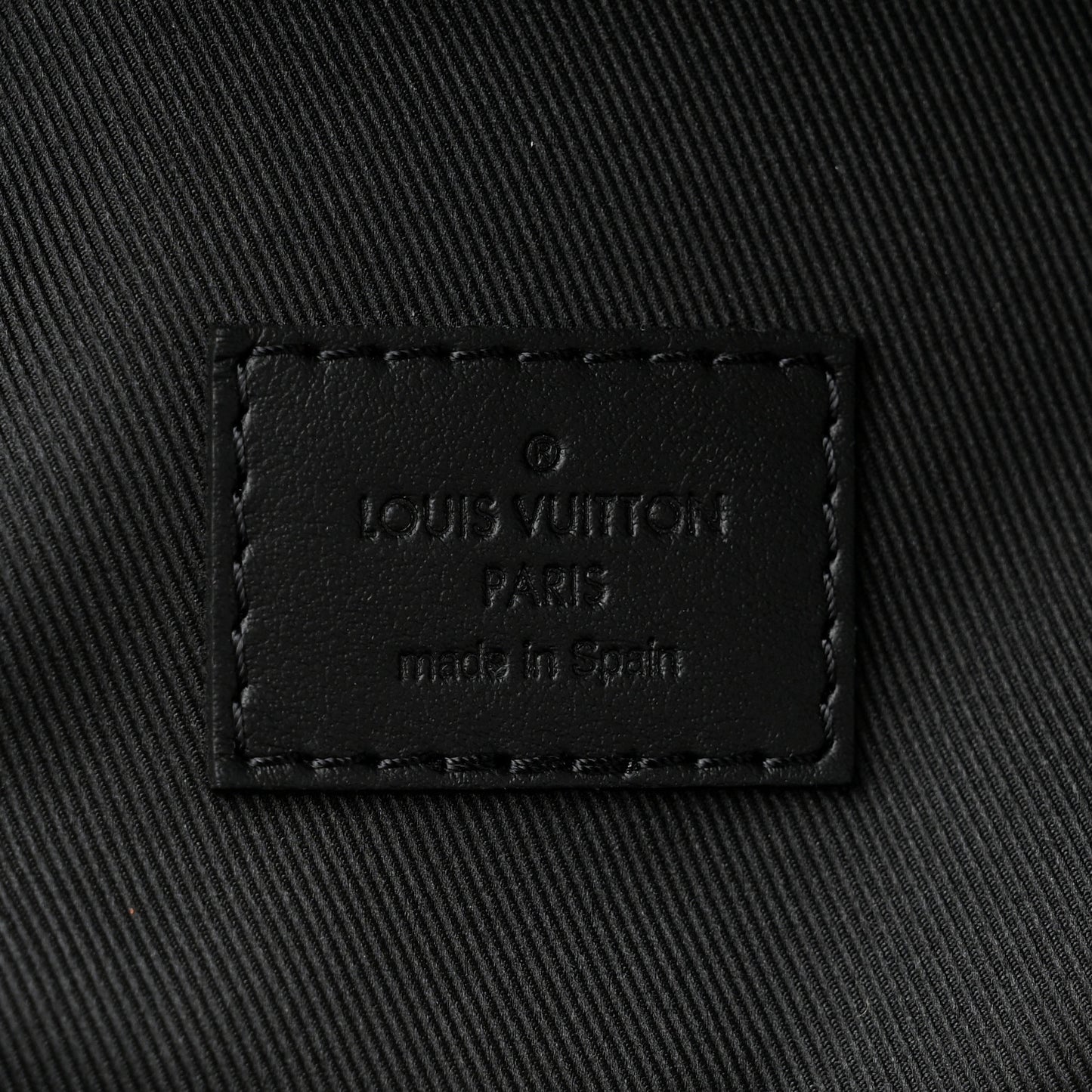 Grained Calfskin Aerogram Takeoff Backpack Black