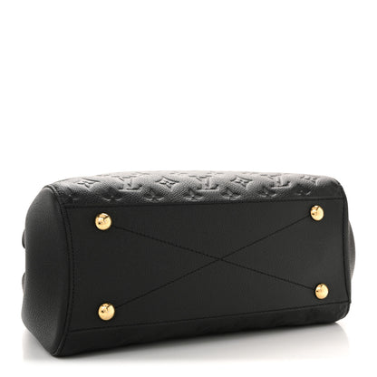 Louis Vuitton Empreinte Montaigne MM Black 4 of 12