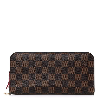 Louis Vuitton Damier Ebene Insolite Wallet Rouge 1 of 16