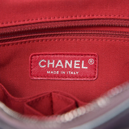Chanel Iridescent Lambskin Calfskin Quilted Medium Gabrielle Hobo Light Purple 6 of 11
