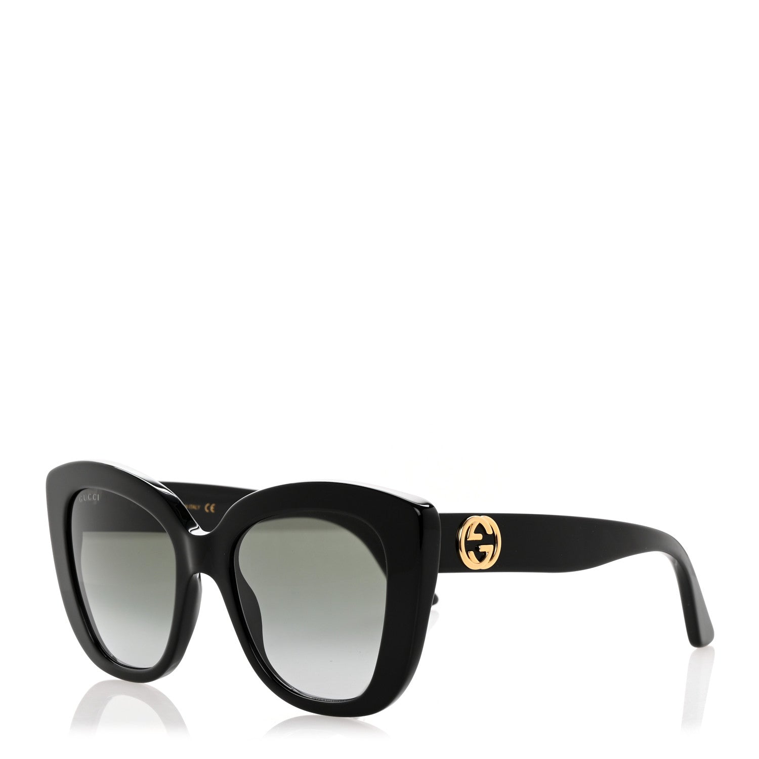 Gucci Acetate Sunglasses GG0327S Black 1 of 7