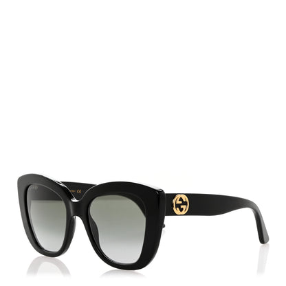 Gucci Acetate Sunglasses GG0327S Black 1 of 7