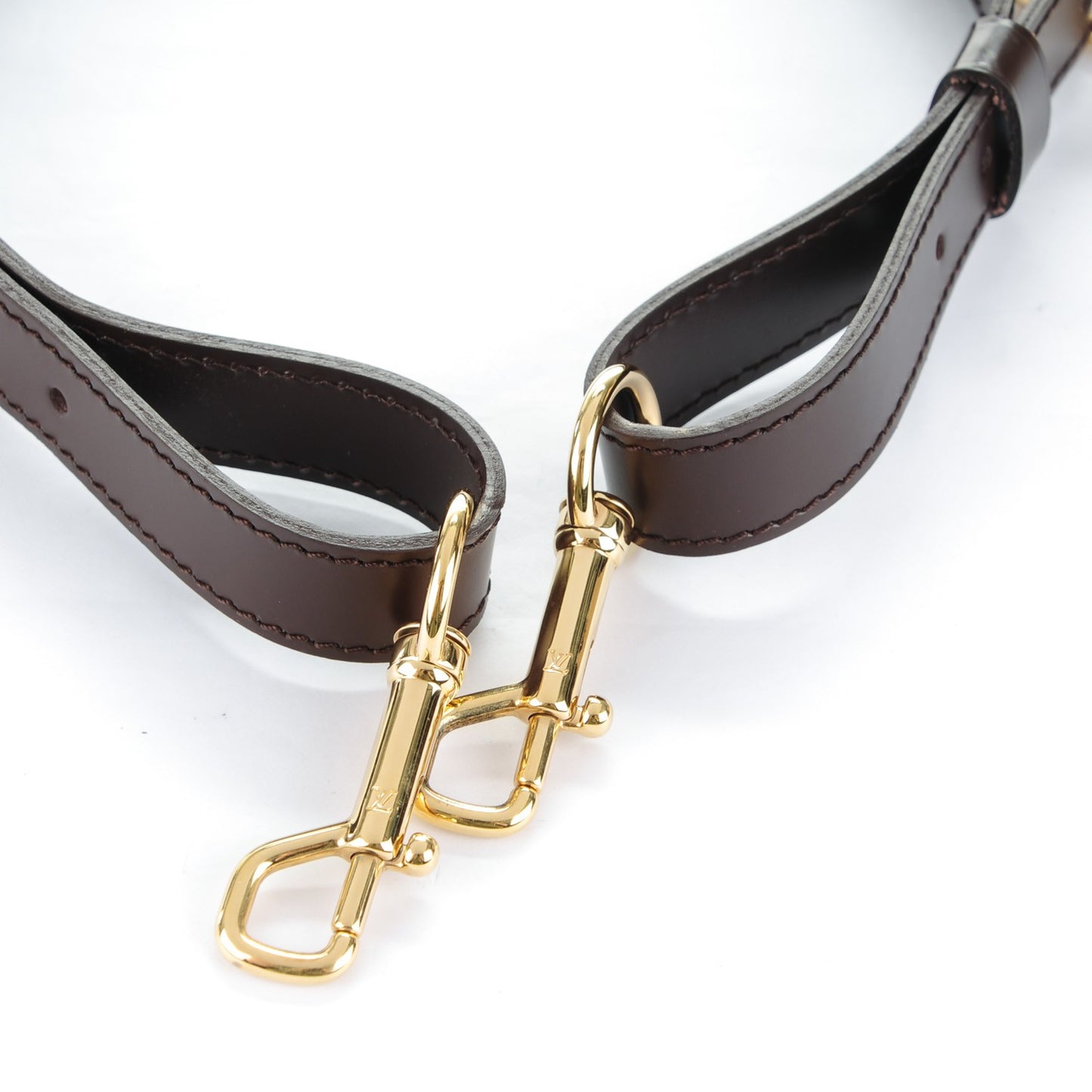 Calfskin Adjustable Trevi Shoulder Strap Brown