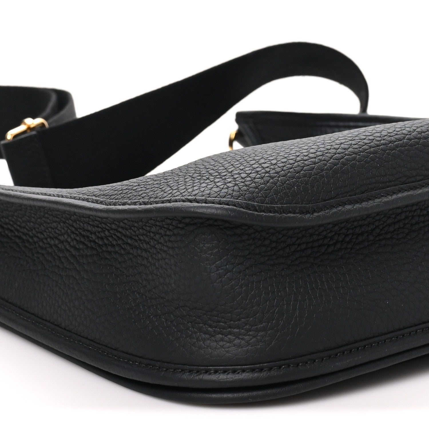 Hermes Taurillon Clemence Evelyne III PM Black 9 of 10