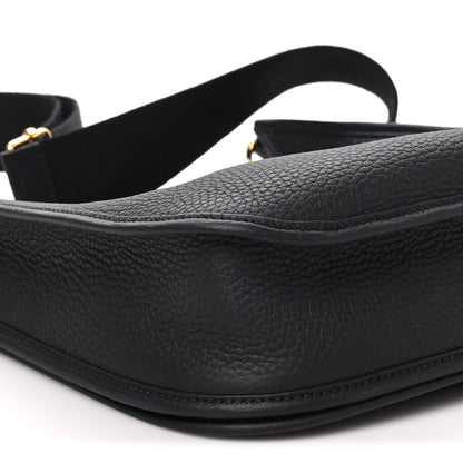 Hermes Taurillon Clemence Evelyne III PM Black 9 of 10
