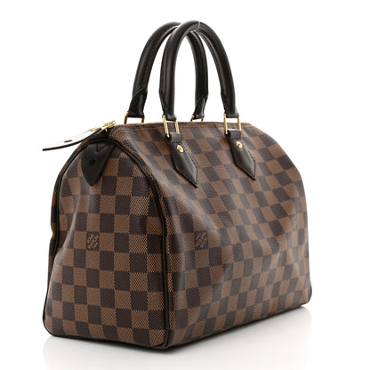 Louis Vuitton Damier Ebene Speedy 25 3 of 10