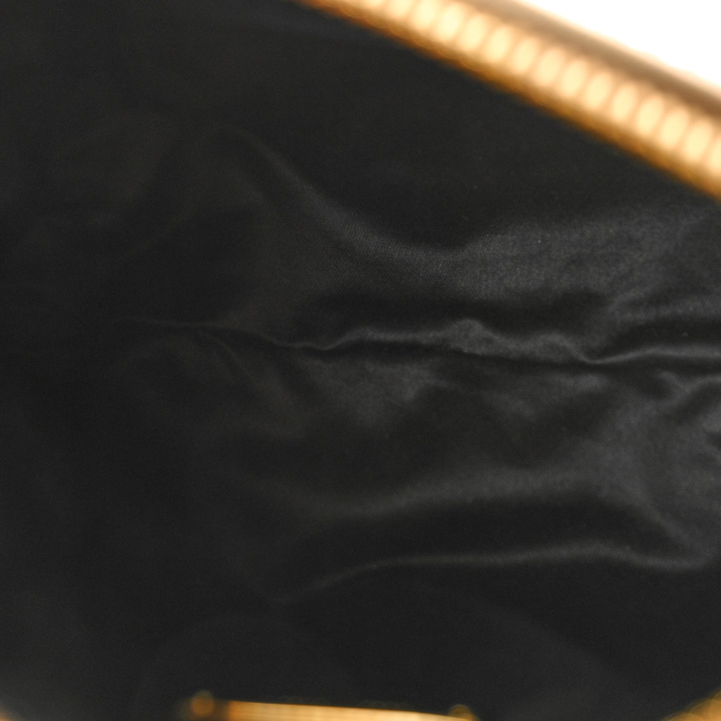 Metallic Nappa Matelasse Chain Shoulder Bag Platino