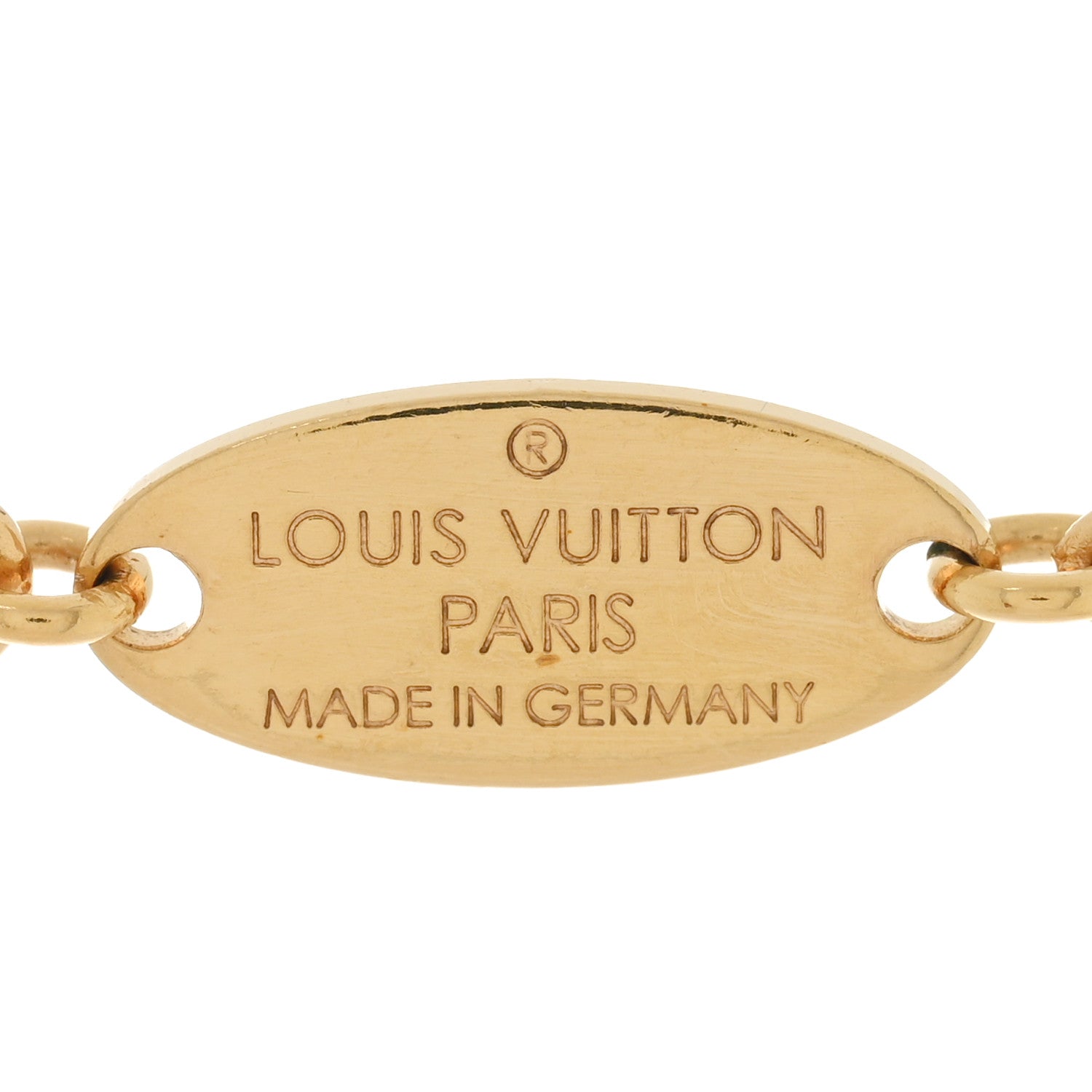 Louis Vuitton Metal Blooming Supple Necklace Gold 5 of 6
