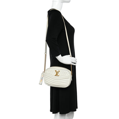 Louis Vuitton Calfskin New Wave Camera Bag White 2 of 11