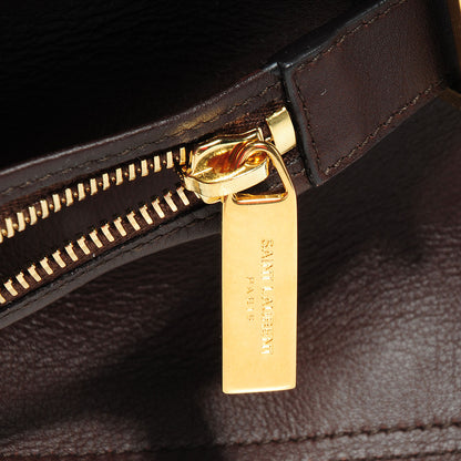 Saint Laurent Leather Medium Classic Y Cabas Brown 8 of 10