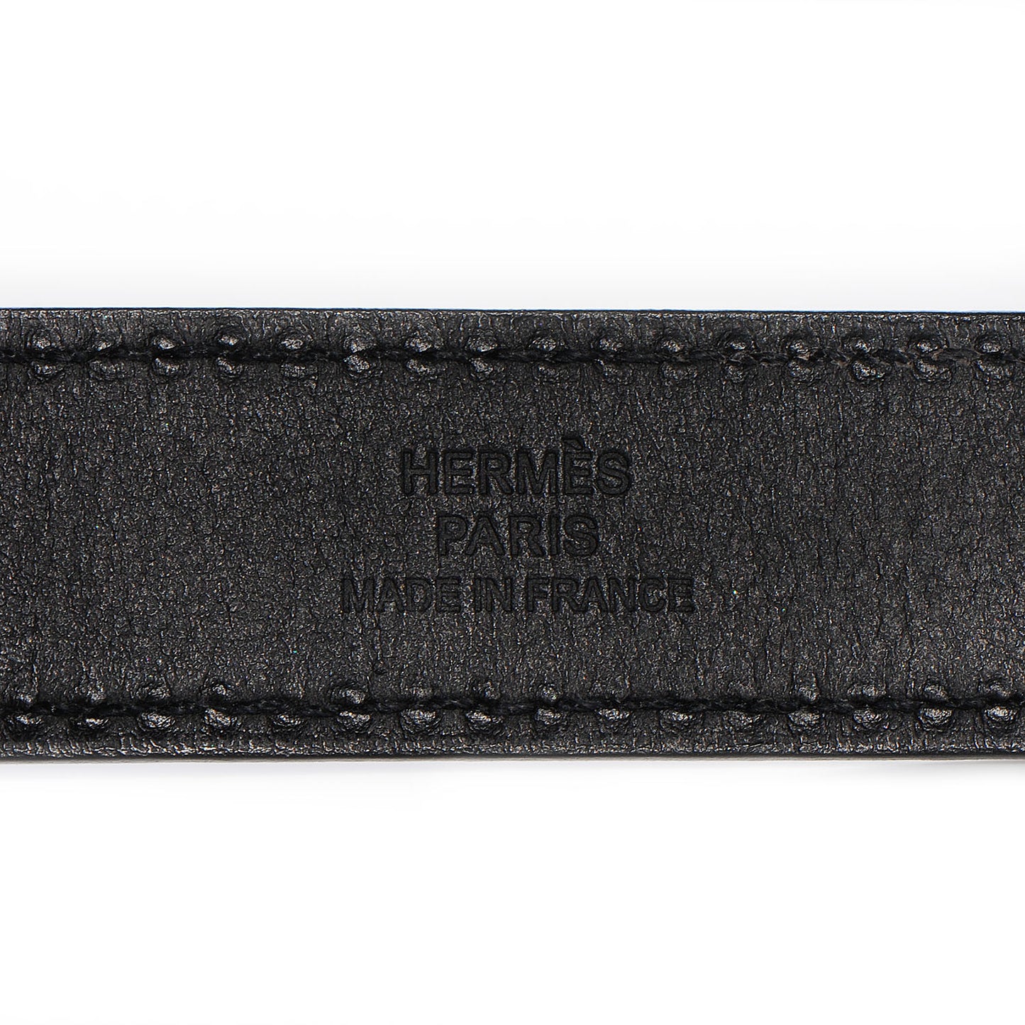 Chamonix Leather Night Bracelet Black Small