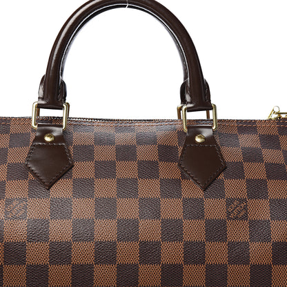 Louis Vuitton Damier Ebene Speedy Bandouliere 30 10 of 10