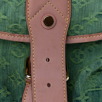 Louis Vuitton Denim Sunburst PM Messenger Vert 5 of 9