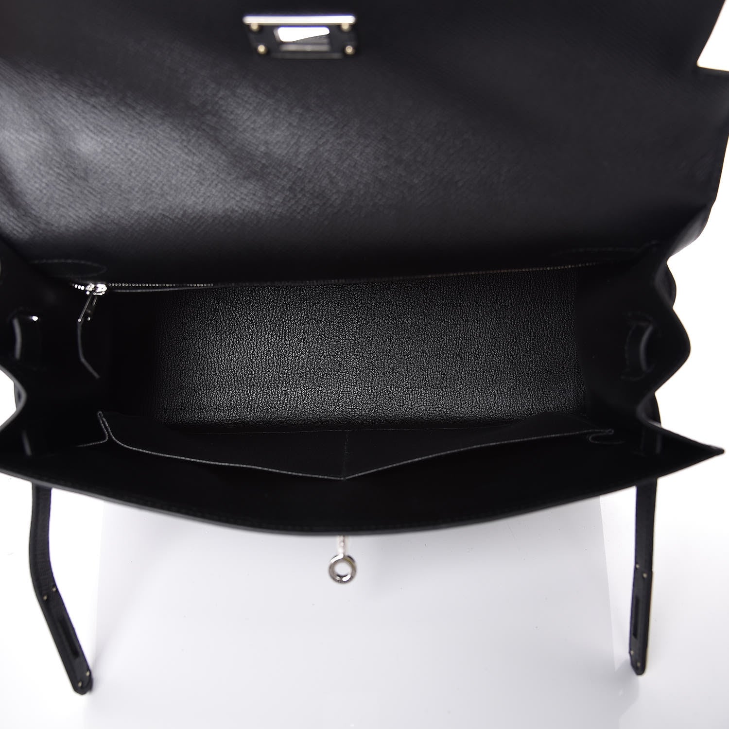 Hermes Epsom Kelly Sellier 32 Black 8 of 35