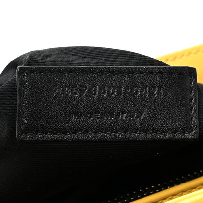 Saint Laurent Calfskin Y Quilted Monogram Toy Loulou Crossbody Bag Sunflower 8 of 10