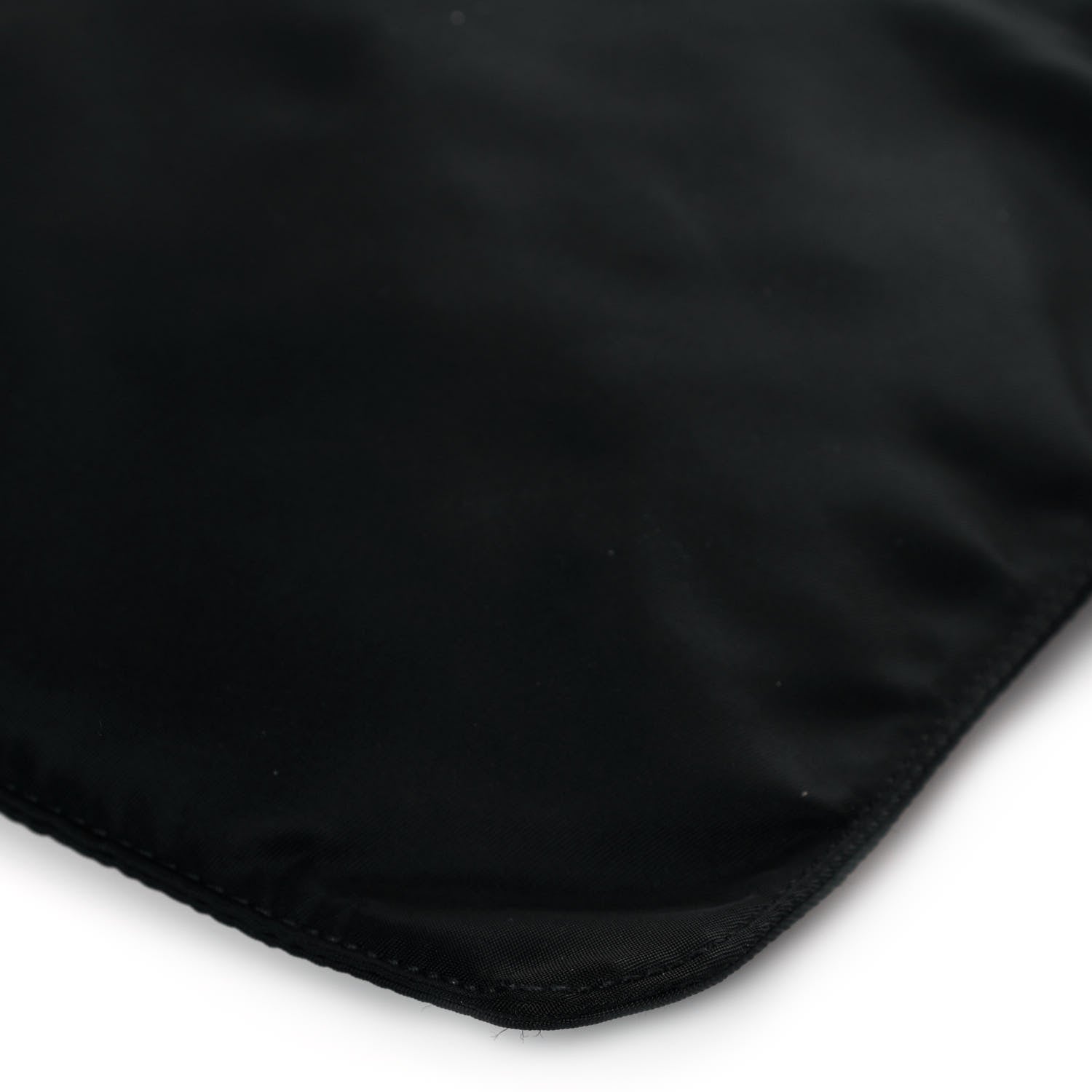 Prada Nylon Vela Flat Messenger Bag Black 8 of 10