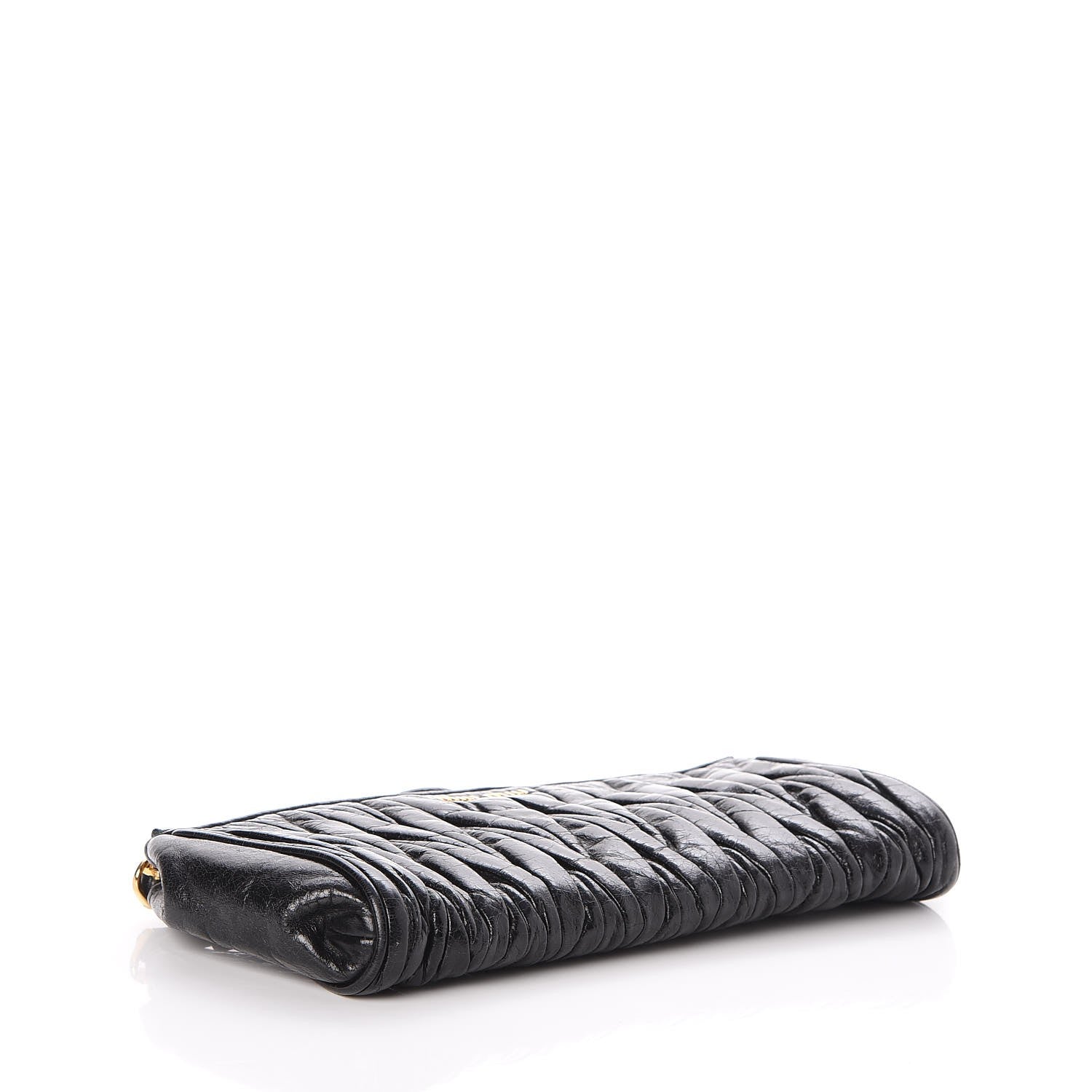 Miu Miu Nappa Matelasse Clutch Nero Black 4 of 8