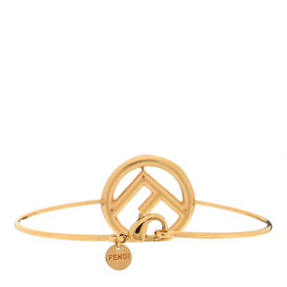 Fendi F Is Fendi Metal Bracelet L Gold 3 of 5
