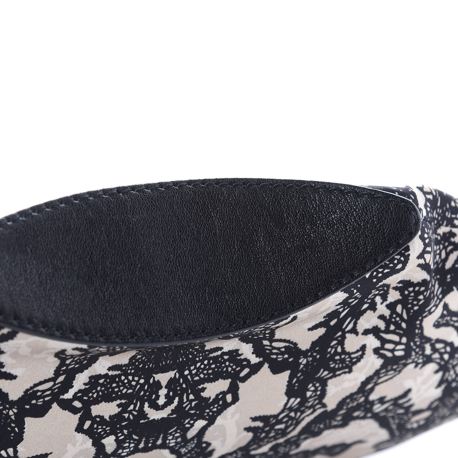 Alexander McQueen Silk De Manta Lace Print Clutch 9 of 11