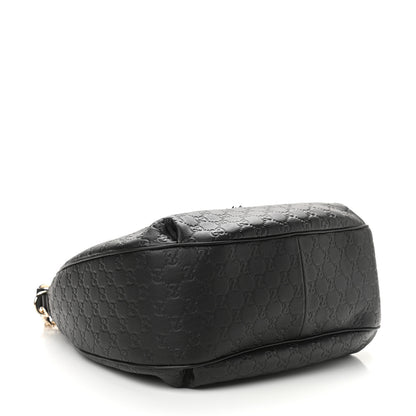Gucci Guccissima Medium Emily Hobo Black 4 of 11