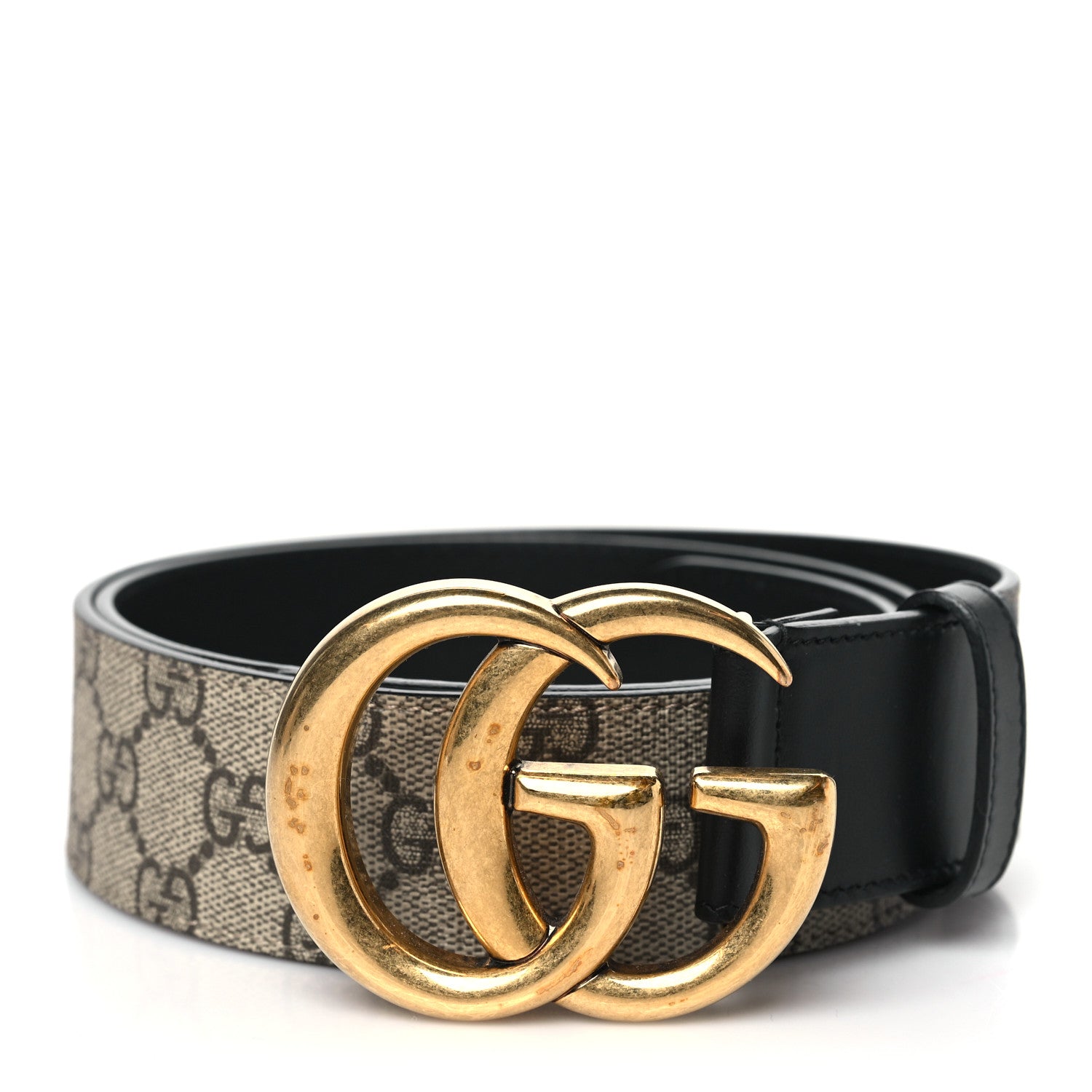 Gucci Calfskin Double G 40mm Belt 90 36 Black 1 of 5