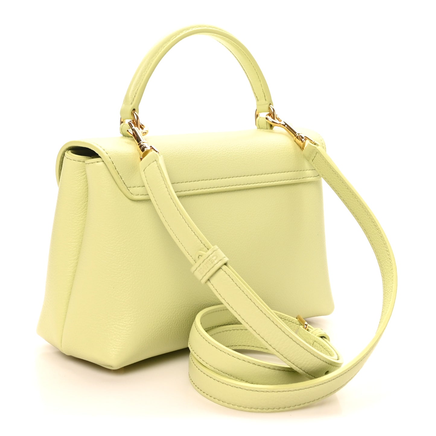 Supple Grained Calfskin Teen Nino Soft Lime
