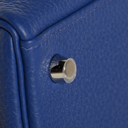 Hermes Togo Kelly Retourne 35 Bleu Electrique 21 of 28