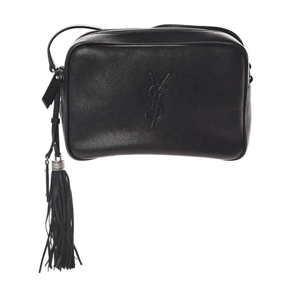 Saint Laurent Lambskin Monogram Small Lou Camera Bag Black 1 of 7