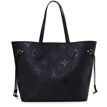 Louis Vuitton Empreinte Monogram Giant Neverfull MM Black 1 of 7