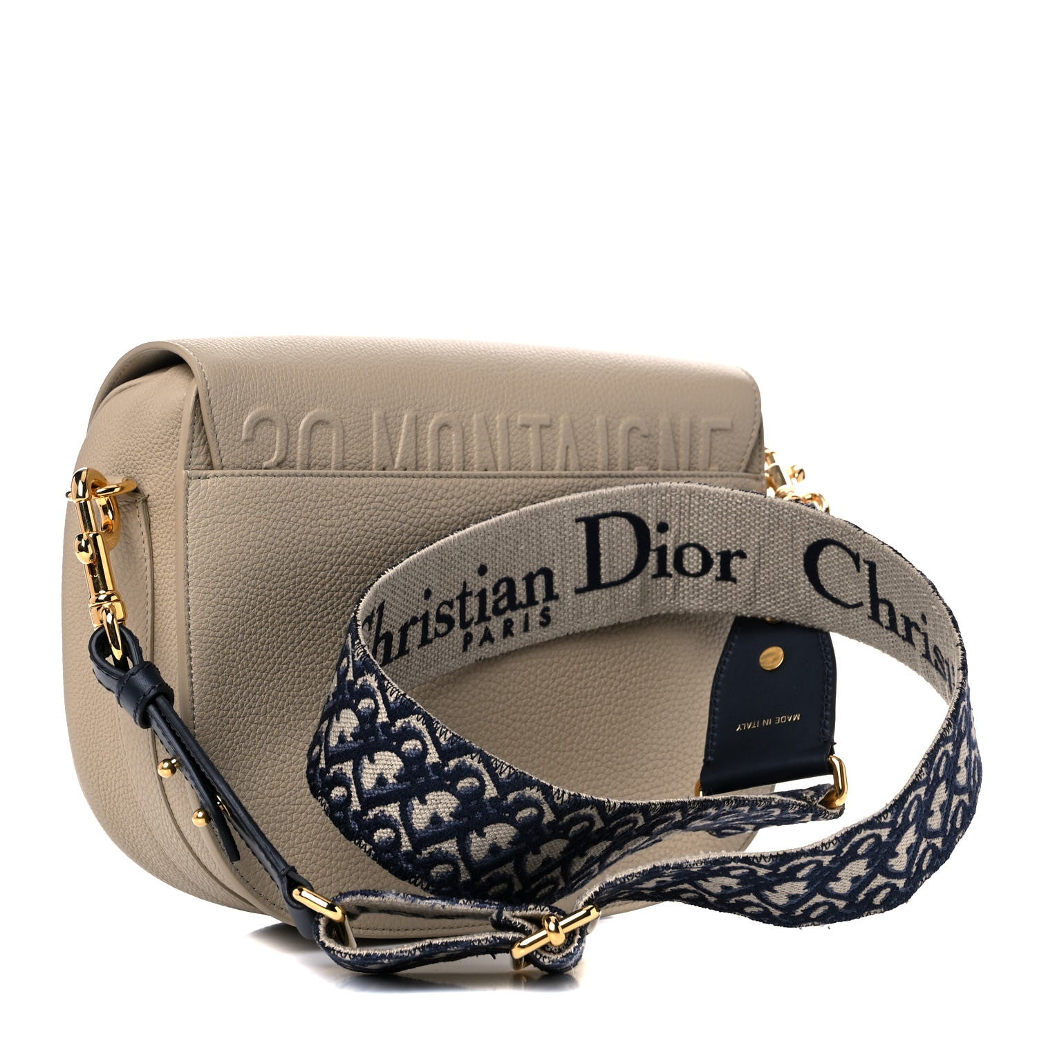 Christian Dior Grained Calfskin Large Bobby Flap Beige 3 of 10