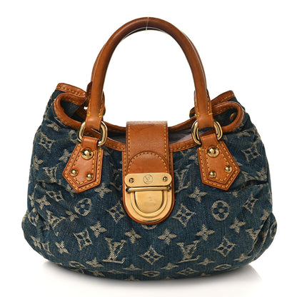 Louis Vuitton Monogram Denim Pleaty Blue 1 of 11