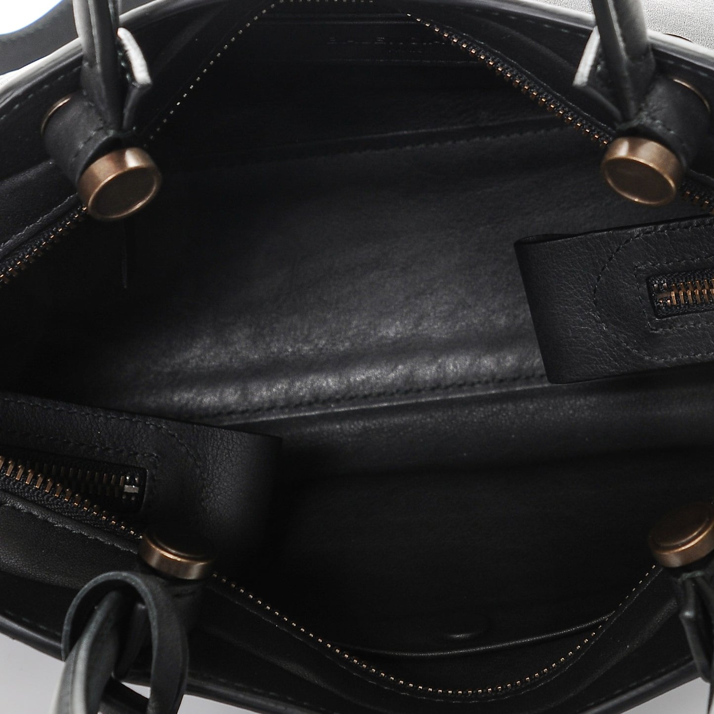 Veau Soyeux Perforated Blackout Hardware S City Black