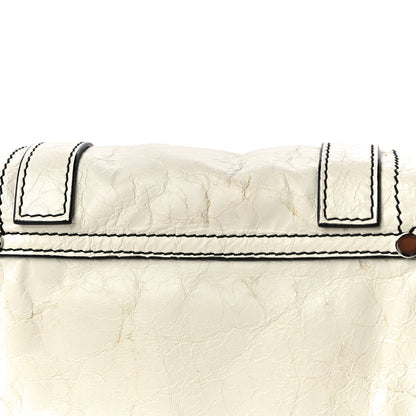 Proenza Schouler Crinkled Calfskin PS1 Mini Zip Crossbody White 16 of 17