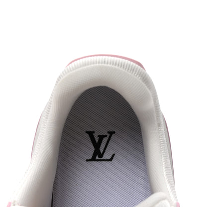 Louis Vuitton Calfskin Monogram Womens LV Trainer Sneakers 39.5 Light Pink 8 of 9