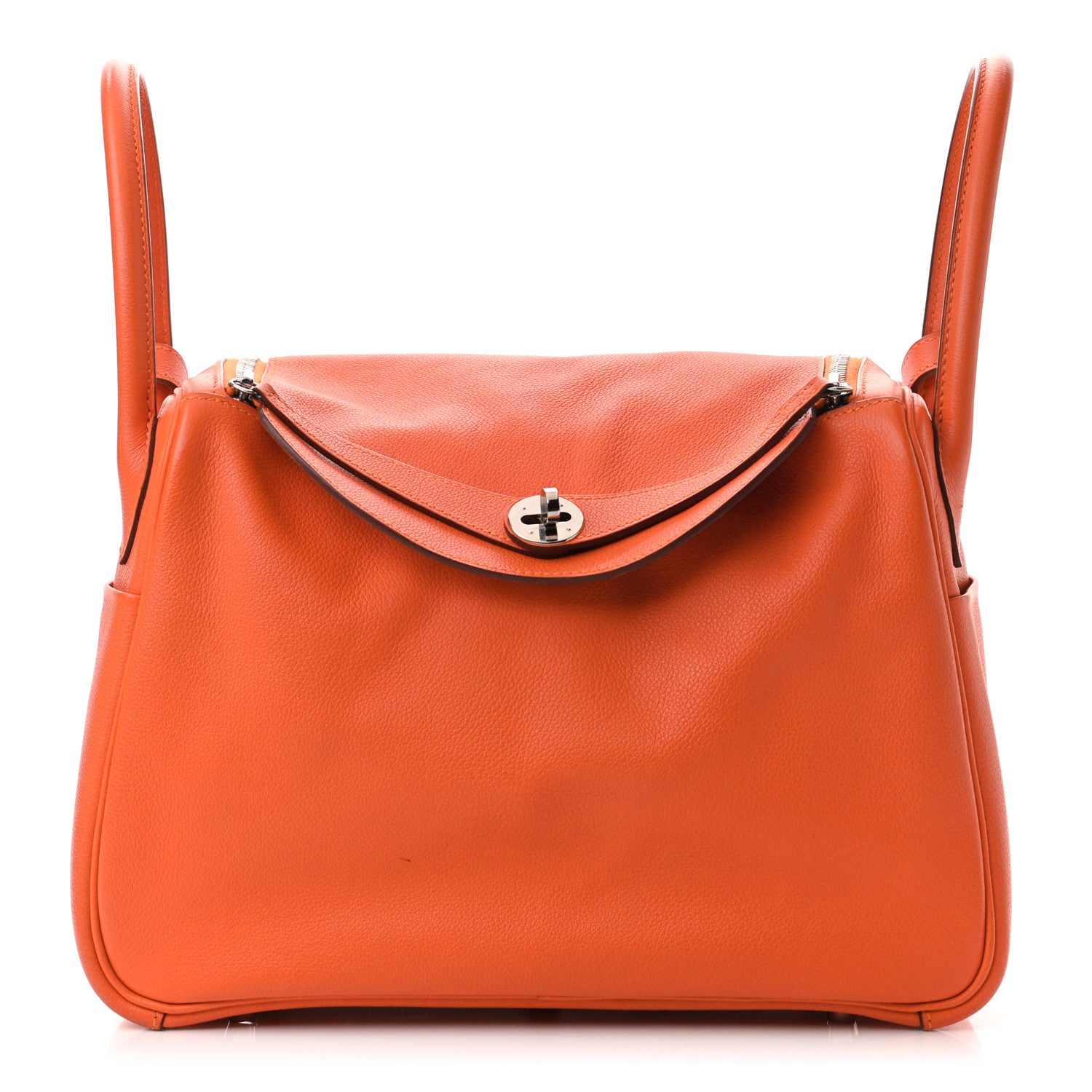 Hermes Evercolor Lindy 30 Orange 1 of 15