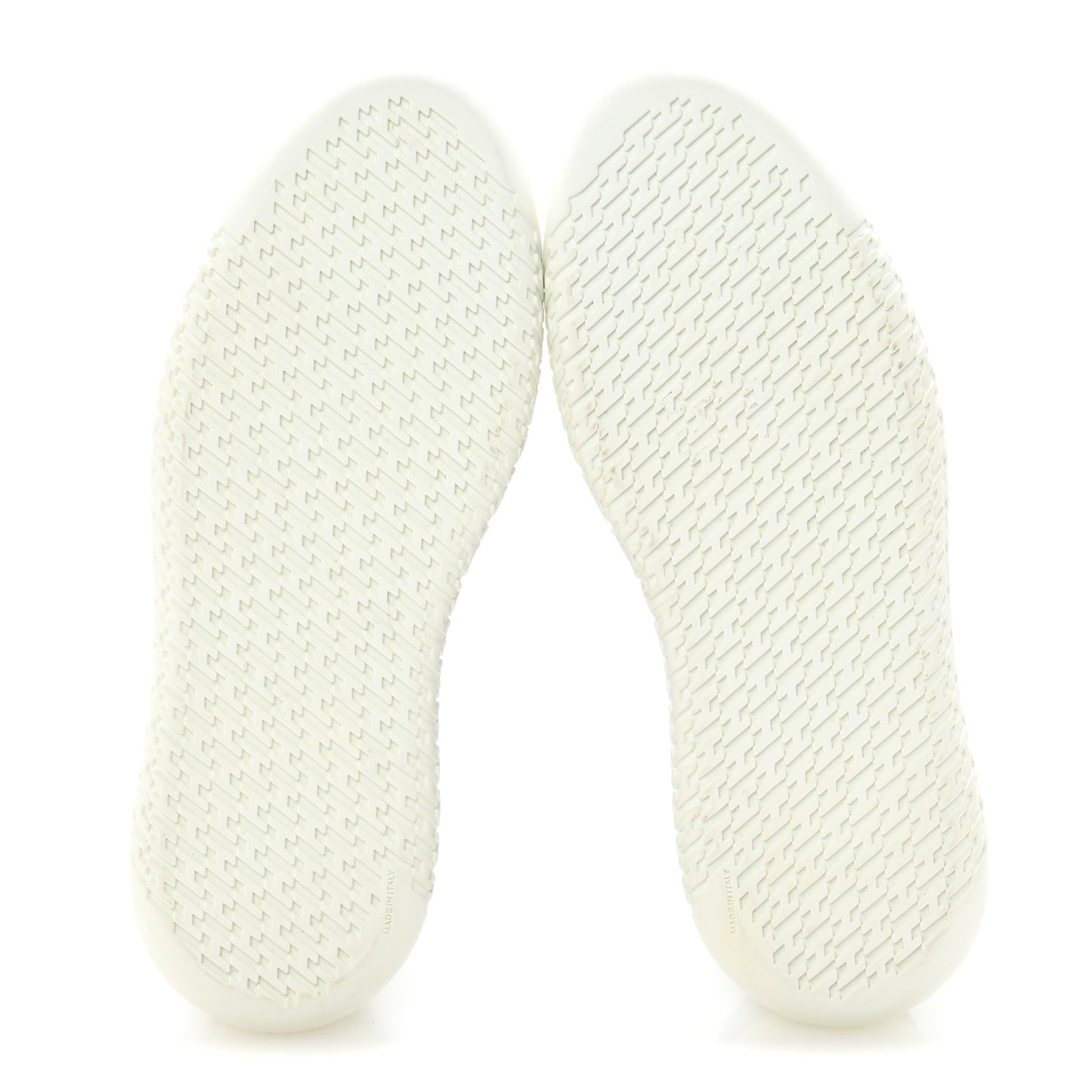Mesh Calfskin 24 Sneakers 36 Black White