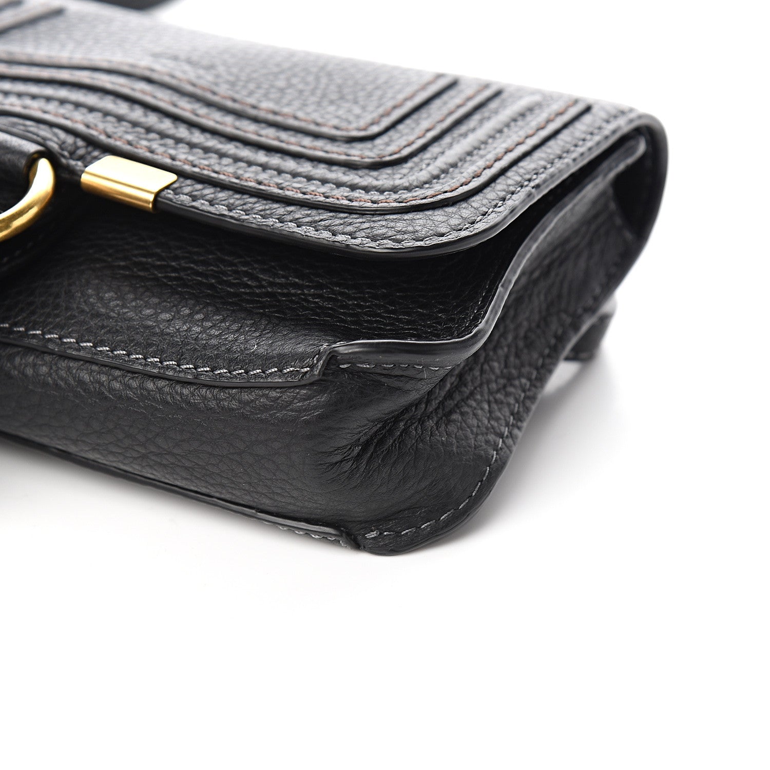 Chloe Calfskin Marcie Convertible Belt Bag Black 8 of 9