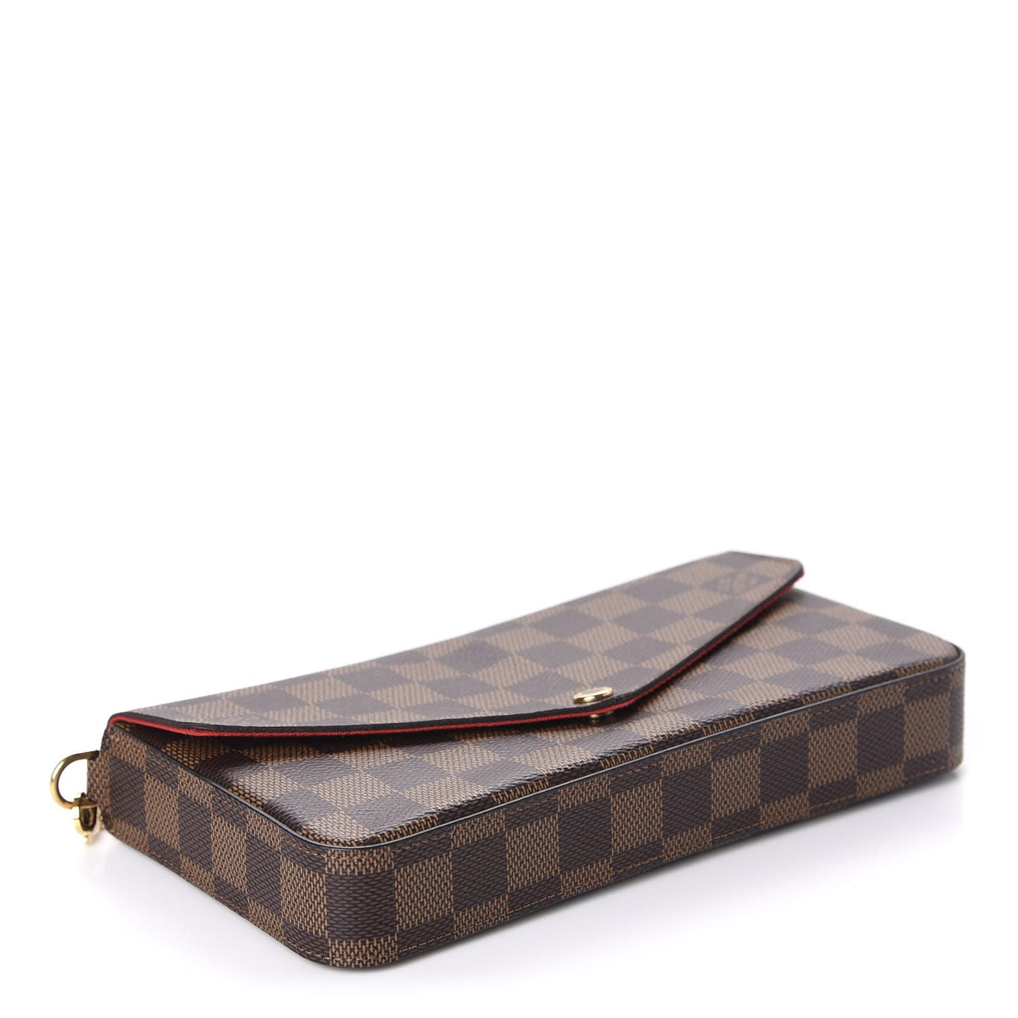 Damier Ebene Pochette Felicie Chain Wallet
